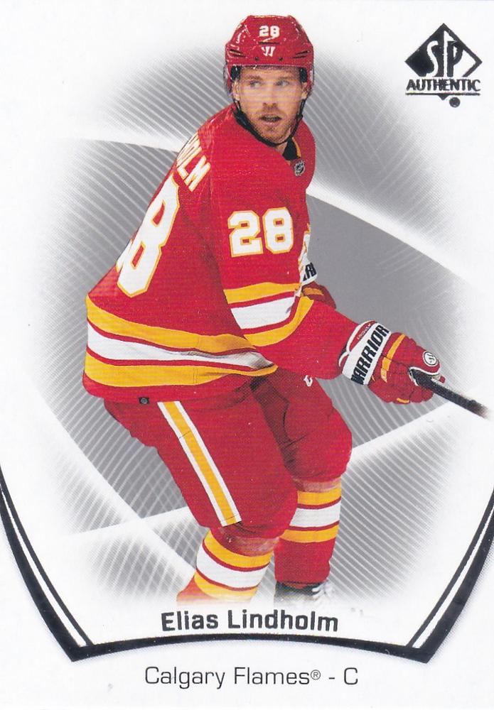 Elias Lindholm #56 Calgary Flames | 2021-22 SP Authentic