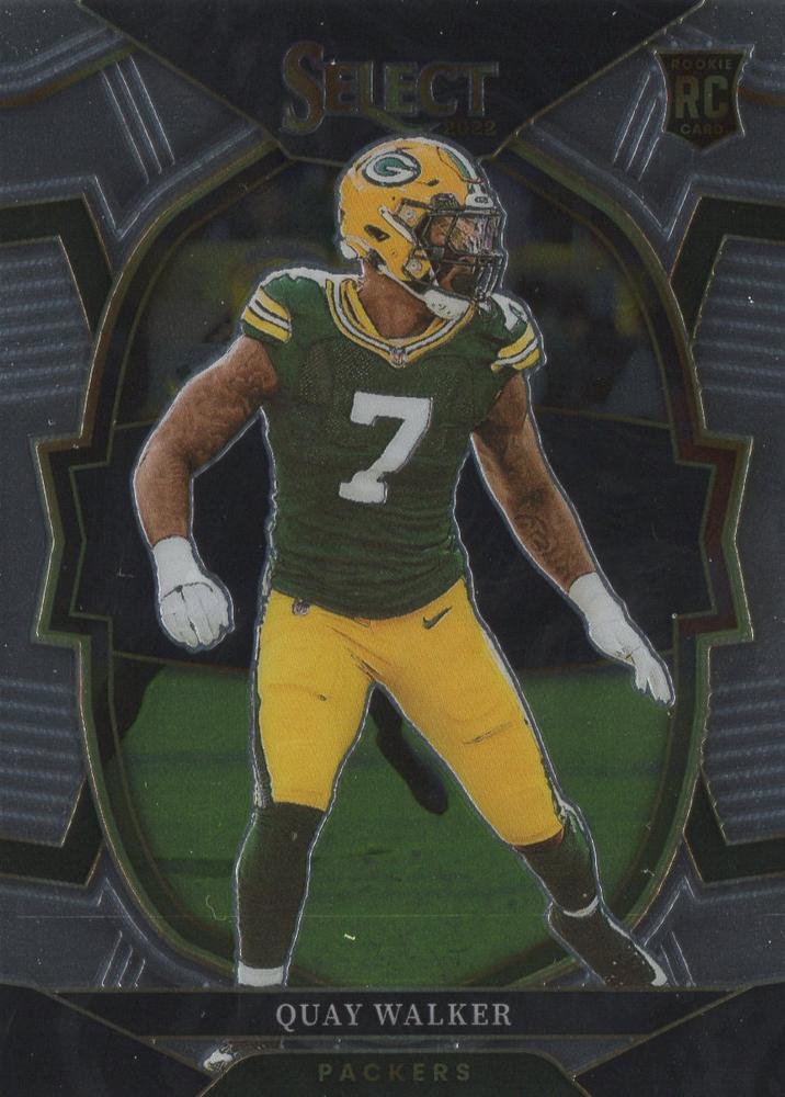 Quay Walker #56 Green Bay Packers | 2022 Panini Select | NFL Football