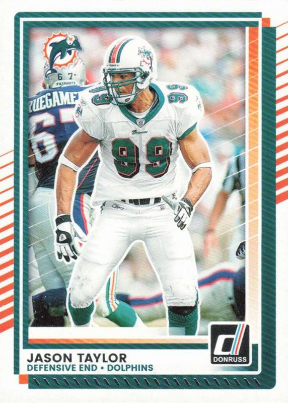 Jason Taylor #56 Miami Dolphins | 2025 Donruss | NFL Football
