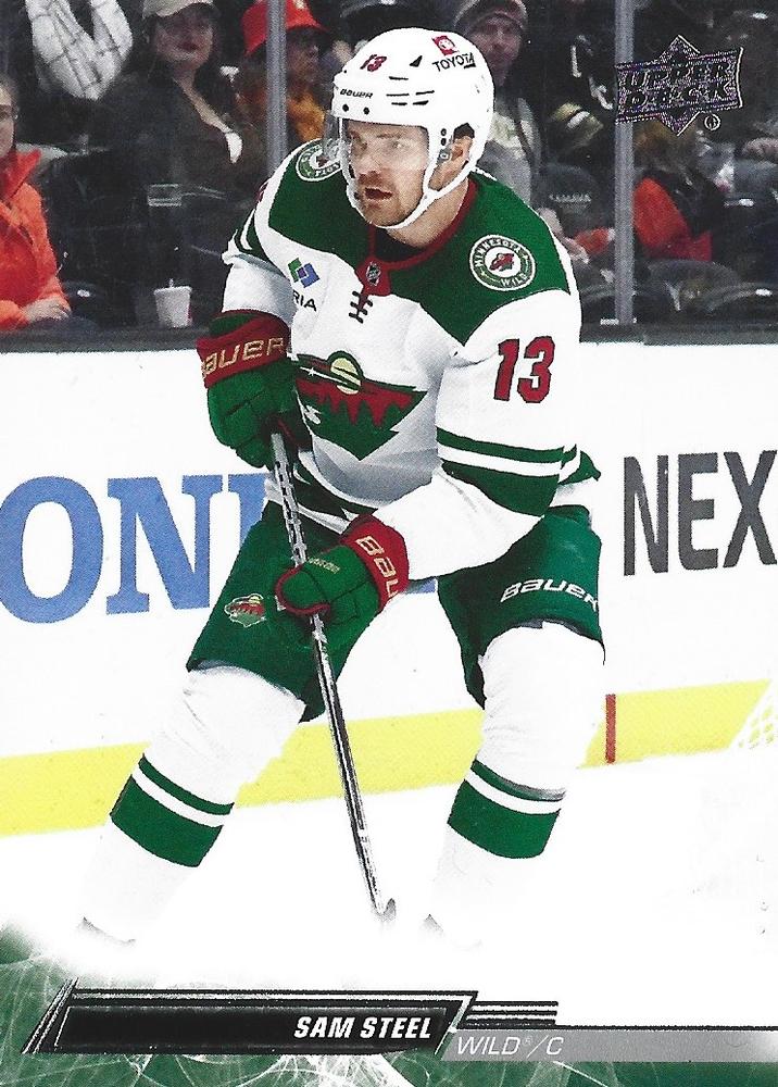 Sam Steel #570 Minnesota Wild | 2022-23 Upper Deck