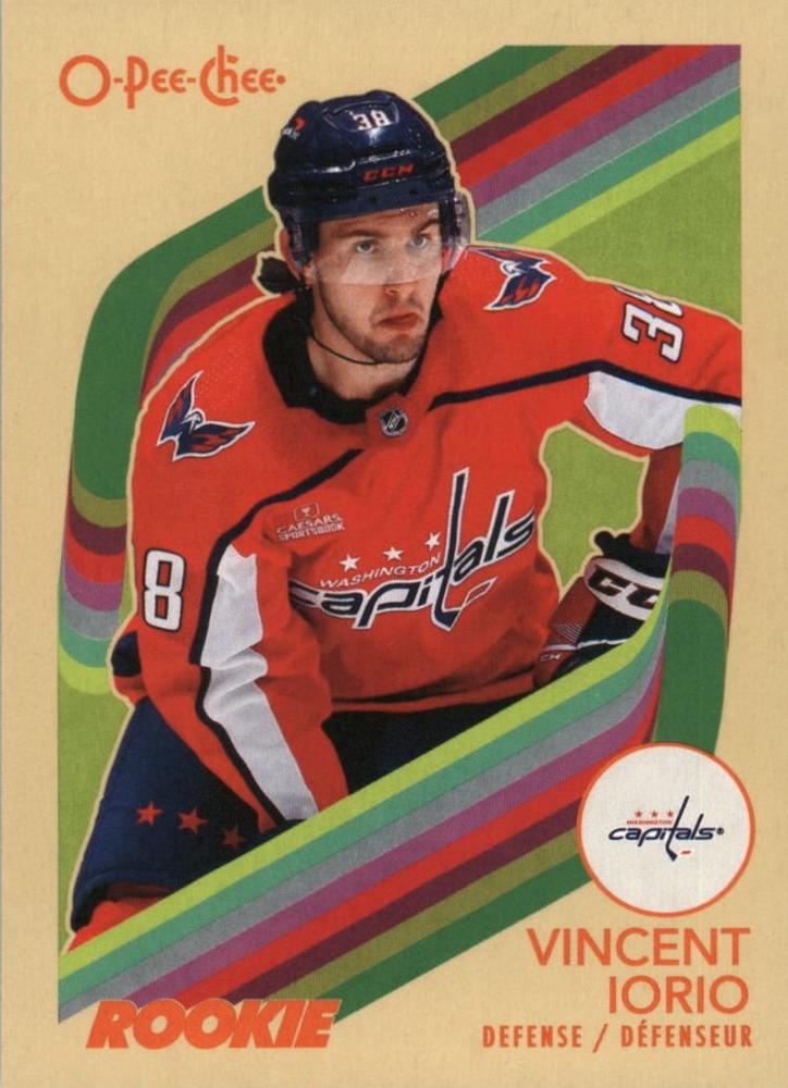 Vincent Iorio #570 Washington Capitals | 2023-24 O-Pee-Chee Retro