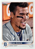 Javier Baez #571 Detroit Tigers (Close-up) | 2022 Topps