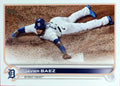 Javier Baez #571 Detroit Tigers (Sliding into home) | 2022 Topps