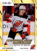 Luke Hughes #572 New Jersey Devils | 2023-24 O-Pee-Chee Yellow Border