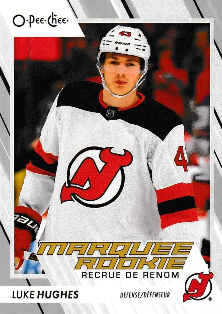 Luke Hughes #572 New Jersey Devils | 2023-24 O-Pee-Chee Hockey