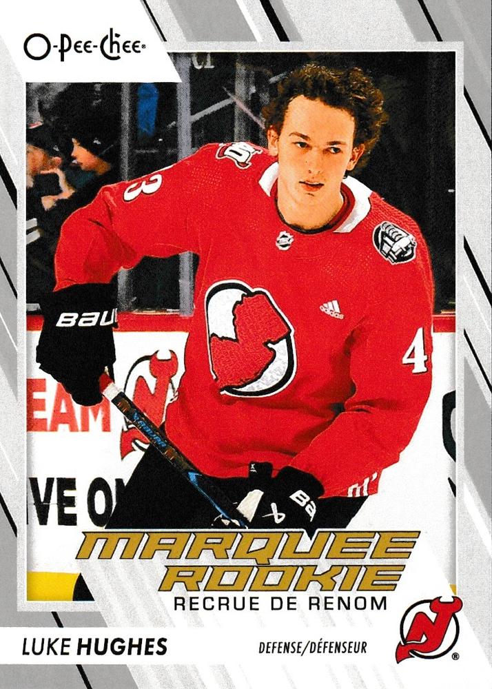 Luke Hughes #572 New Jersey Devils | 2023-24 O-Pee-Chee Hockey