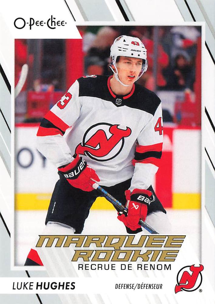 Luke Hughes #572 New Jersey Devils | 2023-24 O-Pee-Chee Hockey