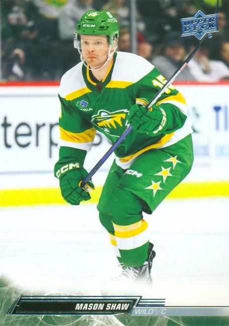 Mason Shaw #573 Minnesota Wild | 2022-23 Upper Deck