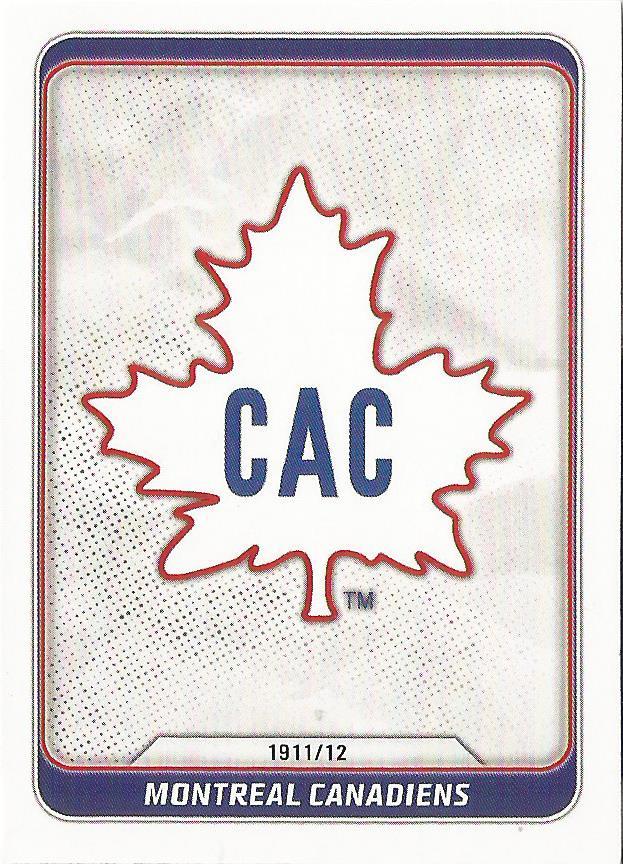 Montreal Canadiens Vintage Logo #575 | 2019-20 Topps NHL Sticker Collection
