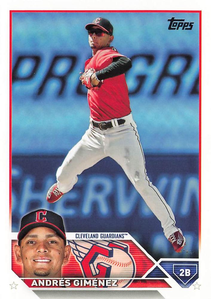 Andrés Giménez #575 Cleveland Guardians | 2023 Topps