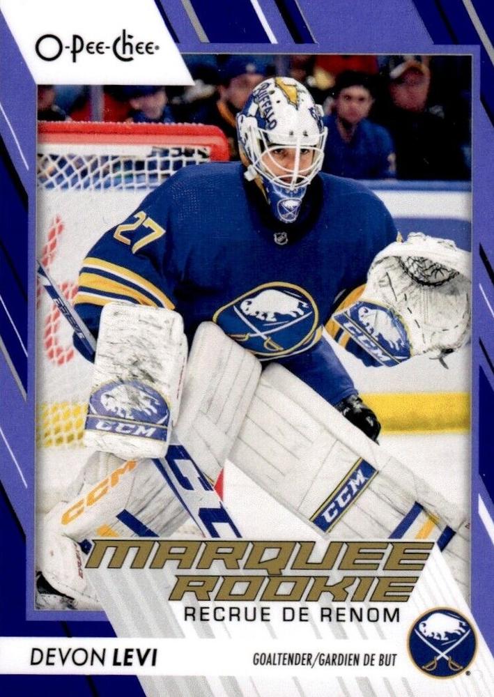 Devon Levi #576 Buffalo Sabres | 2023-24 O-Pee-Chee Blue Border