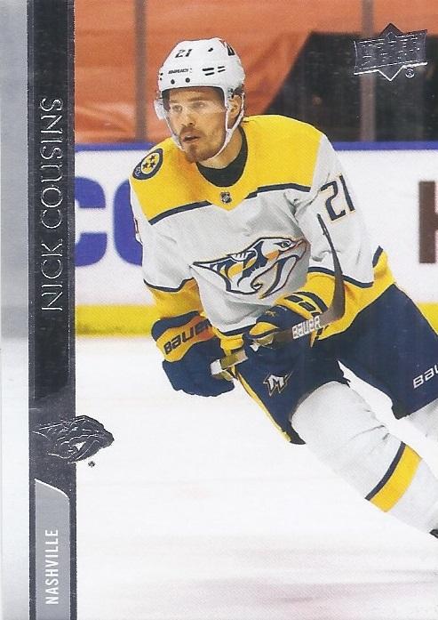 Nick Cousins #577 Nashville Predators | 2020-21 Upper Deck
