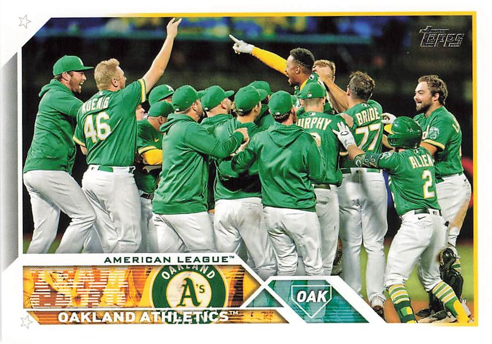 Oakland Athletics #577 Oakland Athletics | 2023 Topps