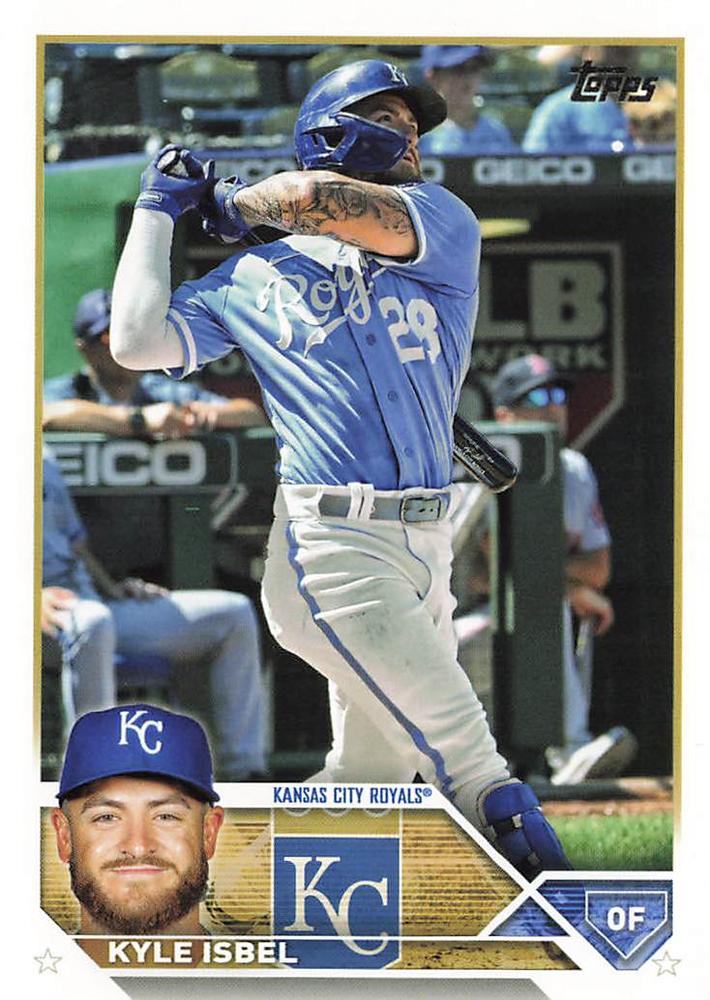 Kyle Isbel #578 Kansas City Royals | 2023 Topps