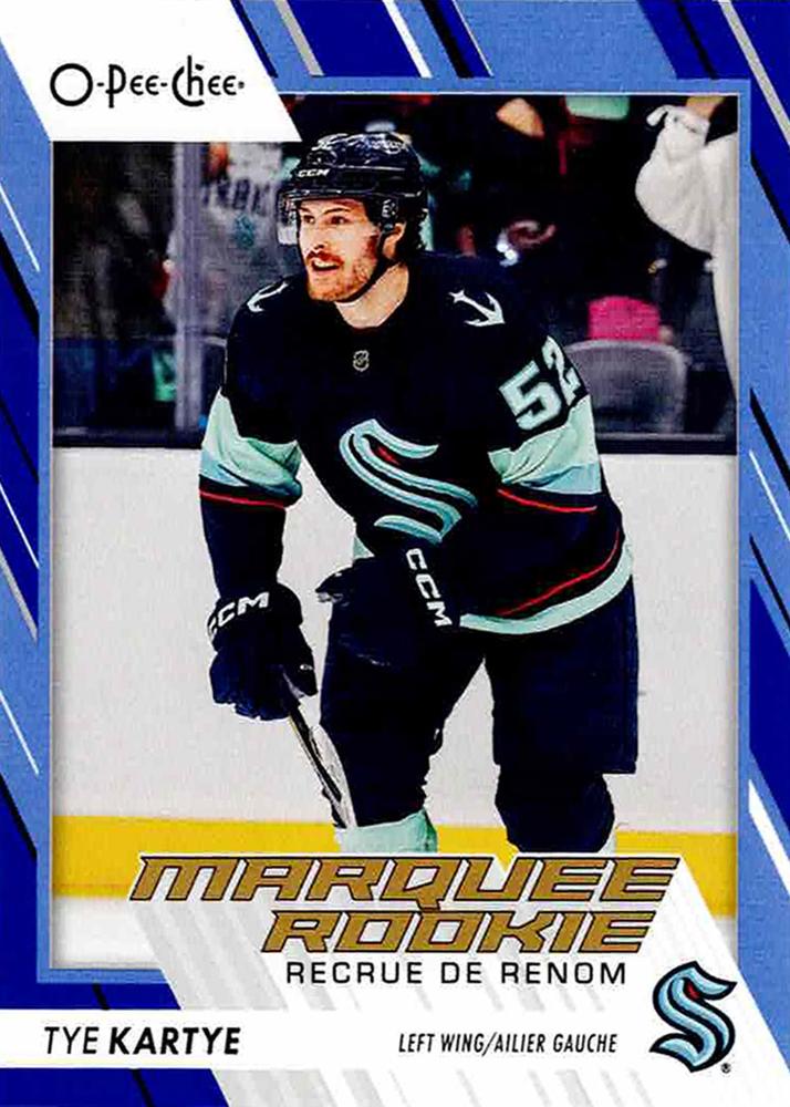 Tye Kartye #578 Seattle Kraken | 2023-24 O-Pee-Chee Blue Border