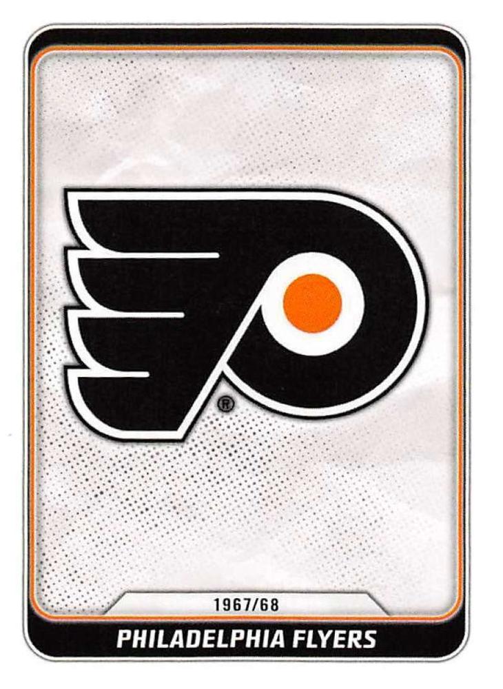 Philadelphia Flyers Vintage Logo #579 | 2019-20 Topps NHL Sticker Collection