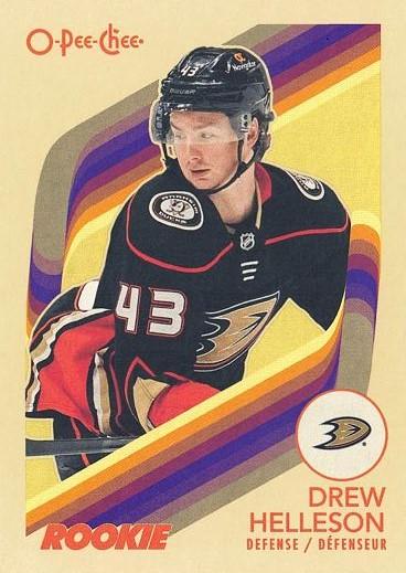 Drew Helleson #579 Anaheim Ducks | 2023-24 O-Pee-Chee Retro