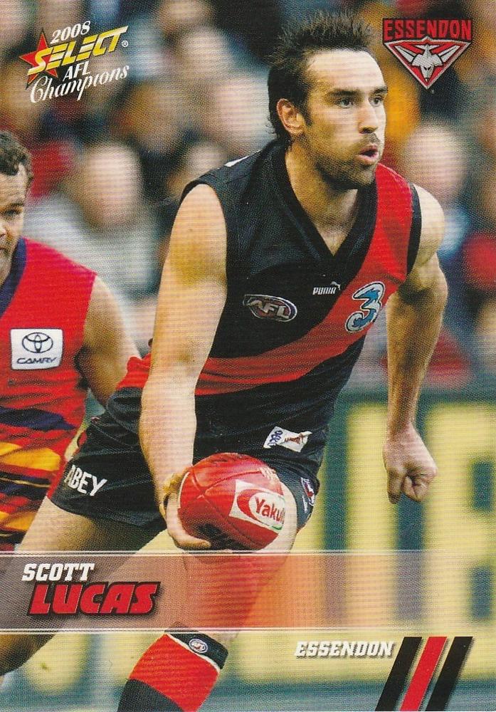 Scott Lucas #57 Essendon Bombers | 2008 Select AFL Champions