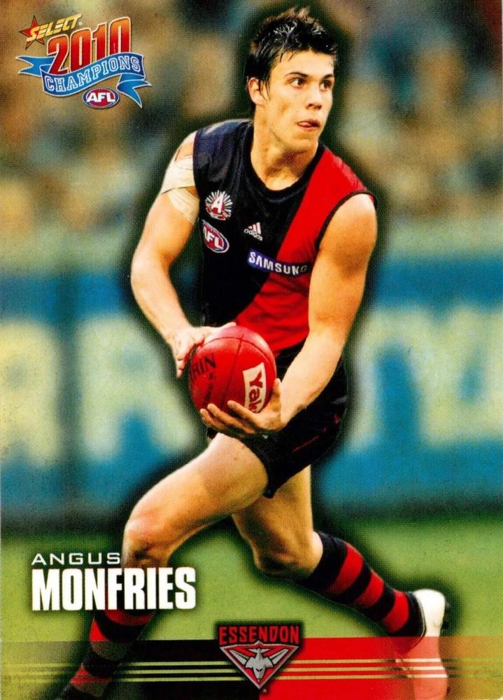 Angus Monfries #57 Essendon Bombers | 2010 Select AFL Champions