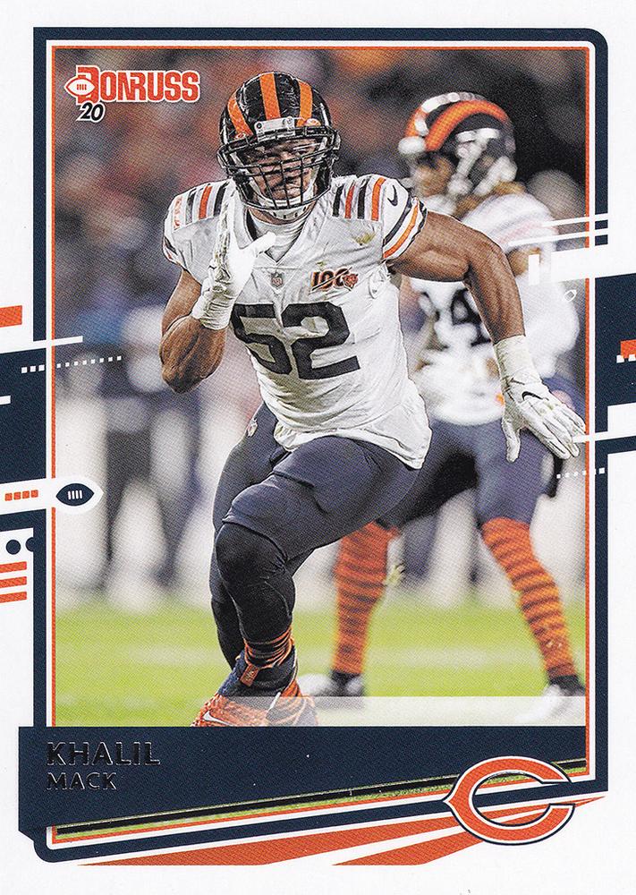 Khalil Mack #57 Chicago Bears | 2020 Panini Donruss | NFL Football