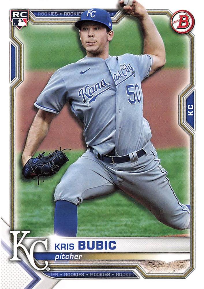 Kris Bubic #57 Kansas City Royals | 2021 Bowman