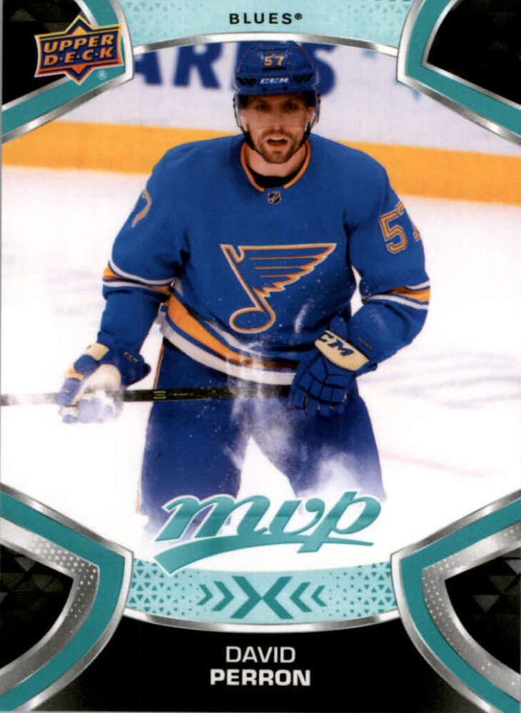 David Perron #57 St. Louis Blues | 2021-22 Upper Deck MVP