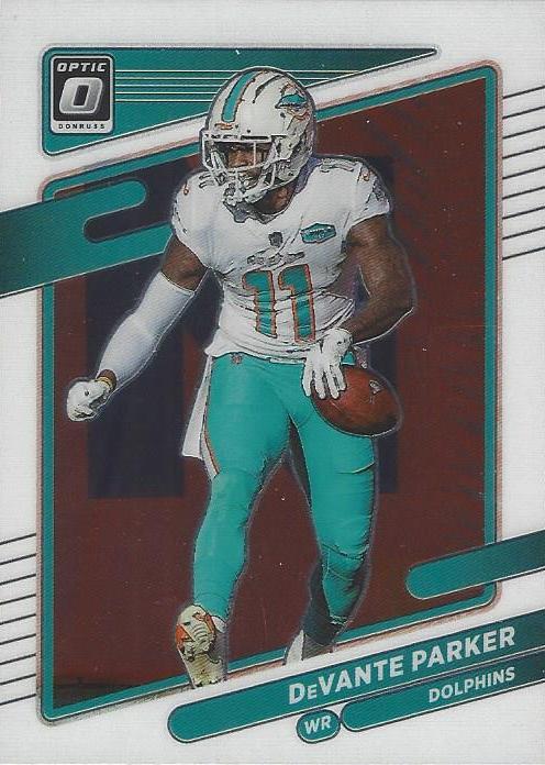 DeVante Parker #57 Miami Dolphins | 2021 Donruss Optic | NFL Football