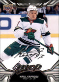 Kirill Kaprizov #57 Minnesota Wild | 2022-23 Upper Deck MVP Silver Script