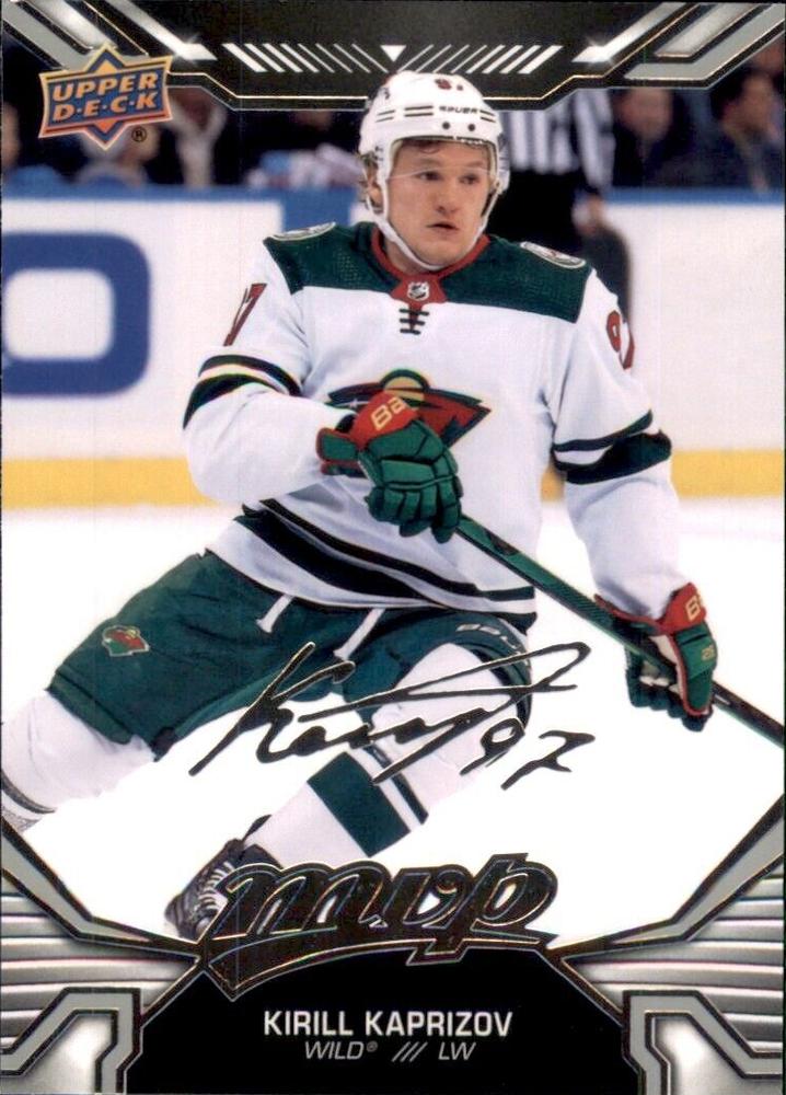 Kirill Kaprizov #57 Minnesota Wild | 2022-23 Upper Deck MVP Silver Script