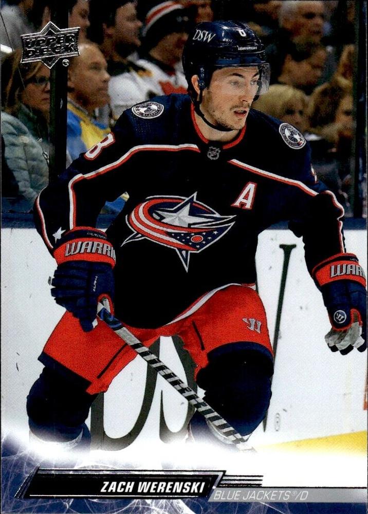Zach Werenski #57 Columbus Blue Jackets | 2022-23 Upper Deck