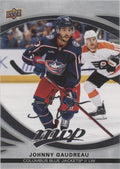 Johnny Gaudreau #57 Columbus Blue Jackets | 2023-24 Upper Deck MVP Silver Script