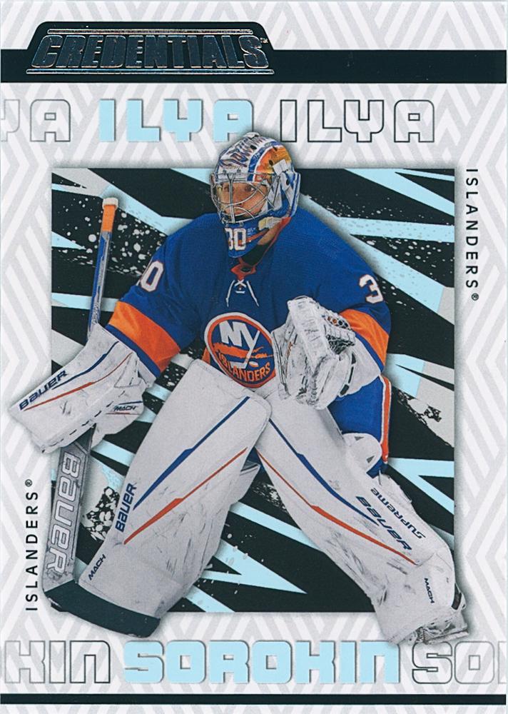 Ilya Sorokin #57 New York Islanders | 2023-24 Upper Deck Credentials
