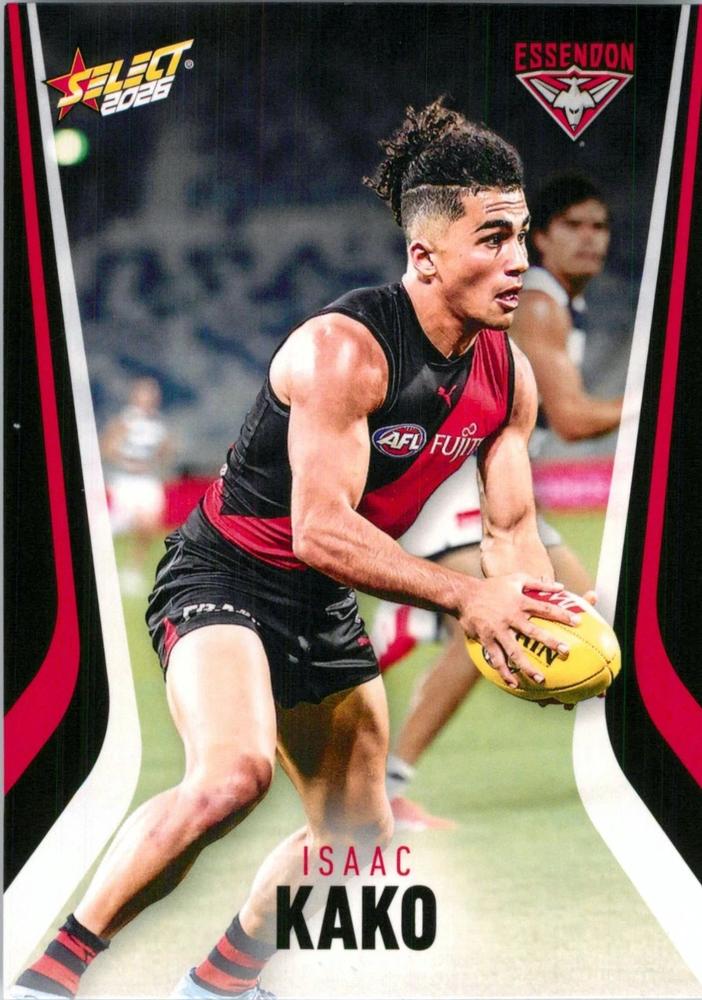 Isaac Kako #57 Essendon Bombers | 2026 Select AFL Footy Stars