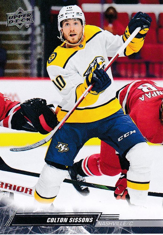 Colton Sissons #580 Nashville Predators | 2022-23 Upper Deck