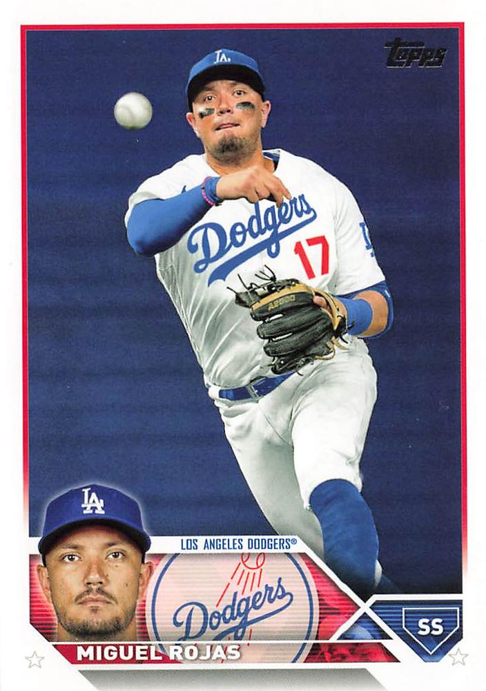 Miguel Rojas #580 Los Angeles Dodgers | 2023 Topps
