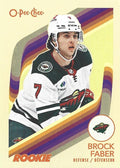 Brock Faber #580 Minnesota Wild | 2023-24 O-Pee-Chee Retro