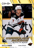 Brock Faber #580 Minnesota Wild | 2023-24 O-Pee-Chee Yellow Border