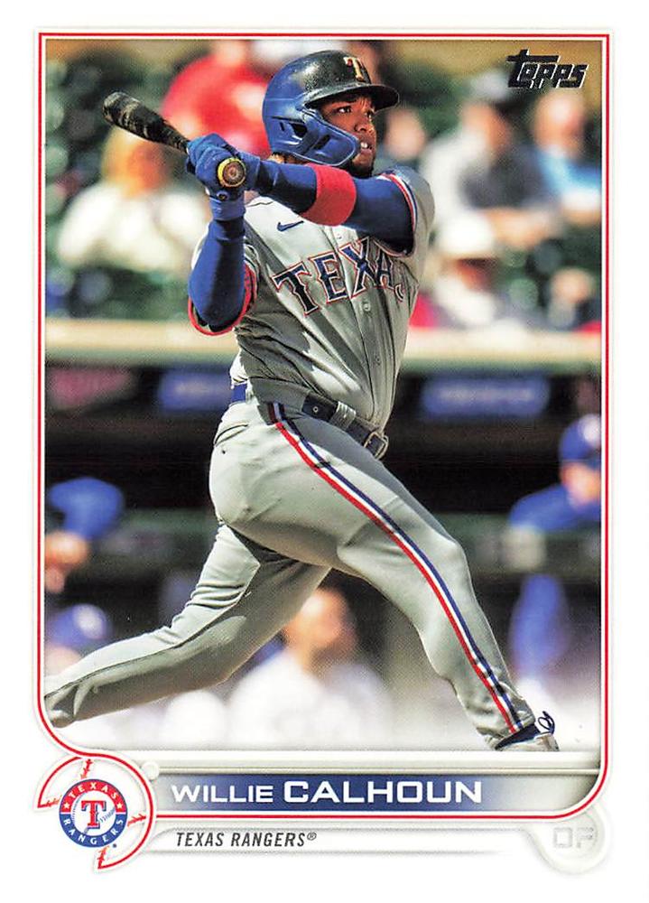 Willie Calhoun #581 Texas Rangers | 2022 Topps