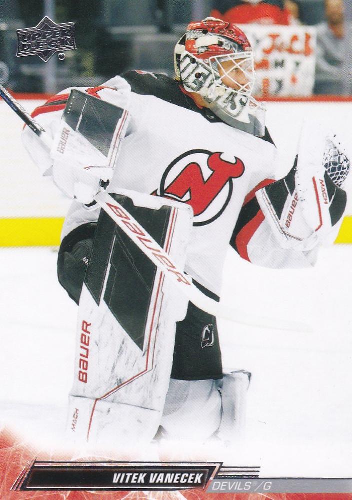 Vitek Vanecek #581 New Jersey Devils | 2022-23 Upper Deck