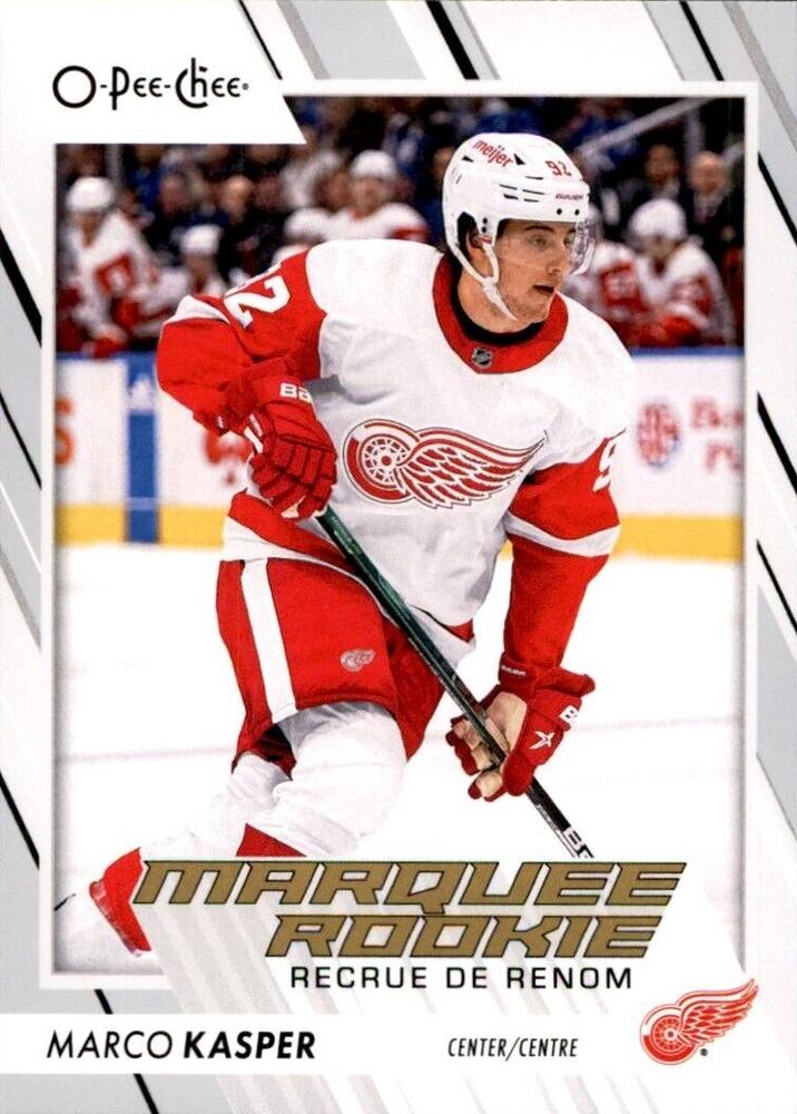 Marco Kasper #581 Detroit Red Wings | 2023-24 O-Pee-Chee Hockey