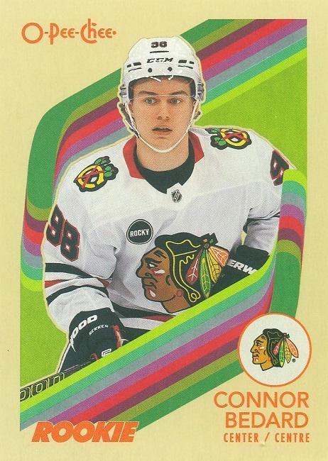 Connor Bedard #582 Chicago Blackhawks | 2023-24 O-Pee-Chee Retro