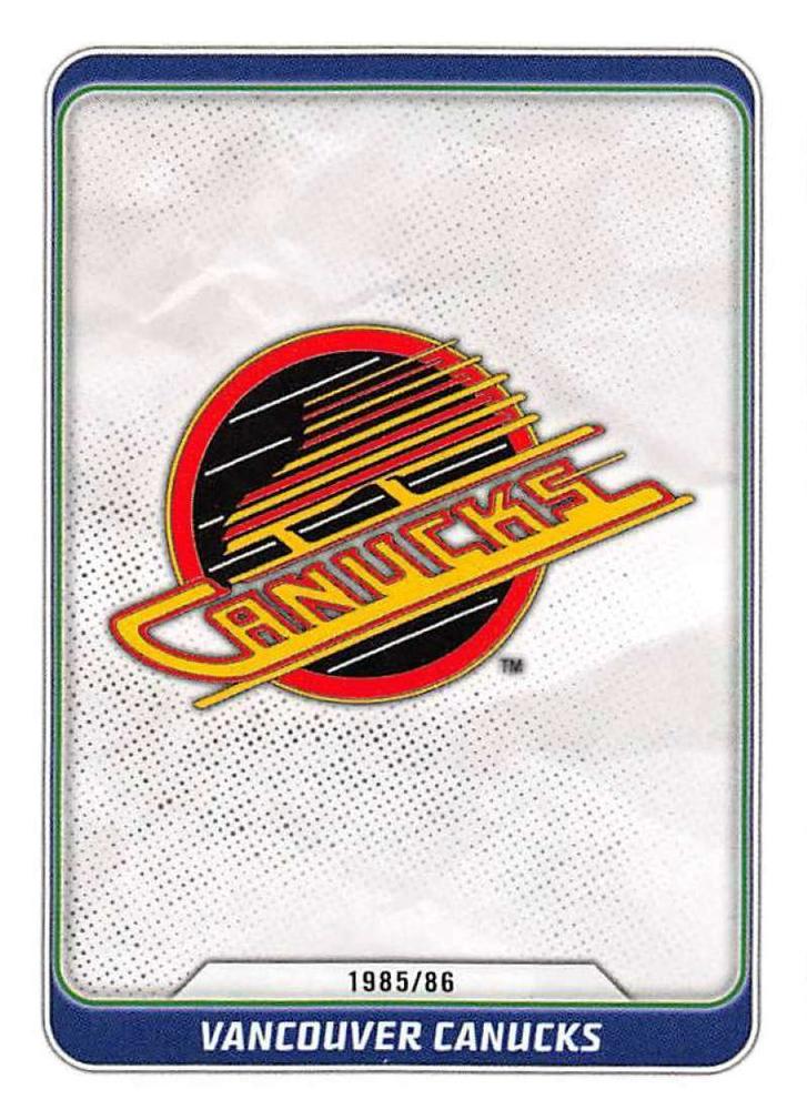 Vancouver Canucks Vintage Logo #583 | 2019-20 Topps NHL Sticker Collection