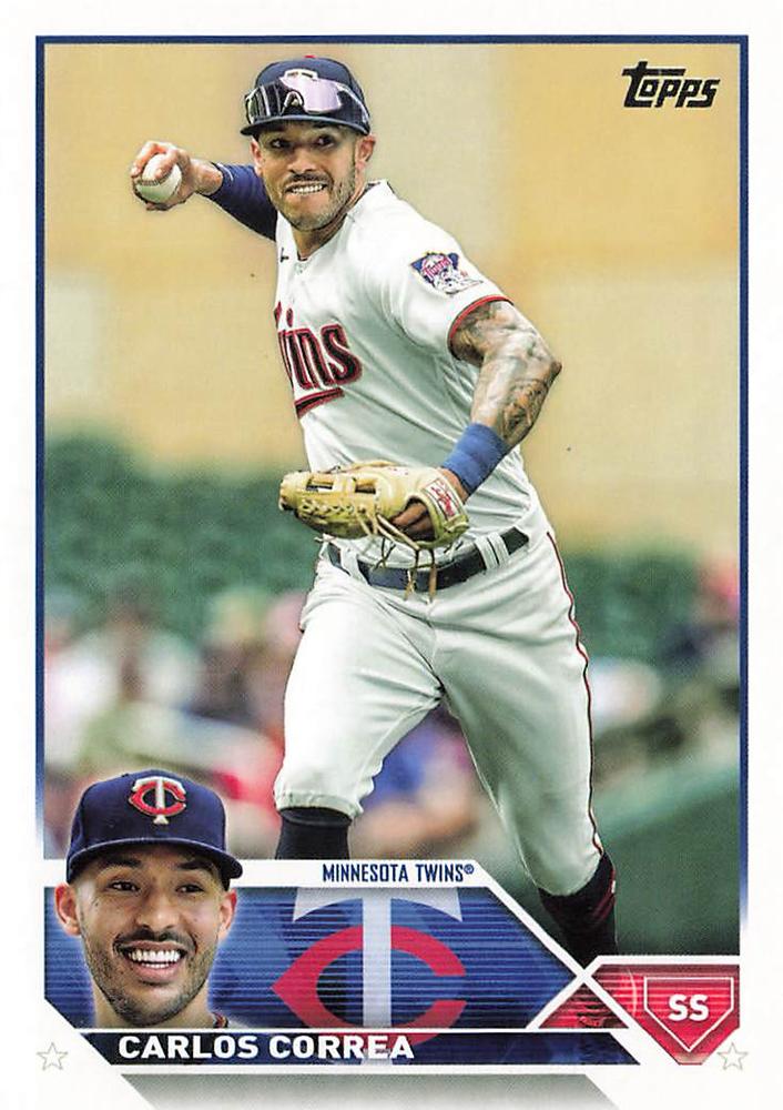 Carlos Correa #583 Minnesota Twins | 2023 Topps