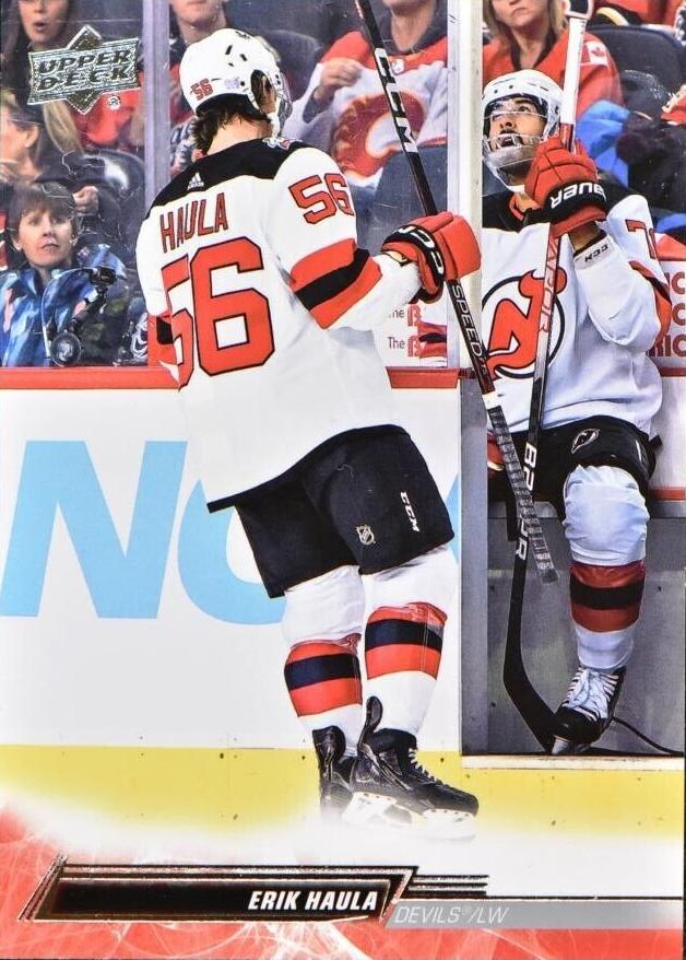 Erik Haula Penalty Box #583 New Jersey Devils | 2022-23 Upper Deck