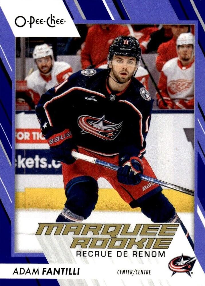 Adam Fantilli #583 Columbus Blue Jackets | 2023-24 O-Pee-Chee Blue Border