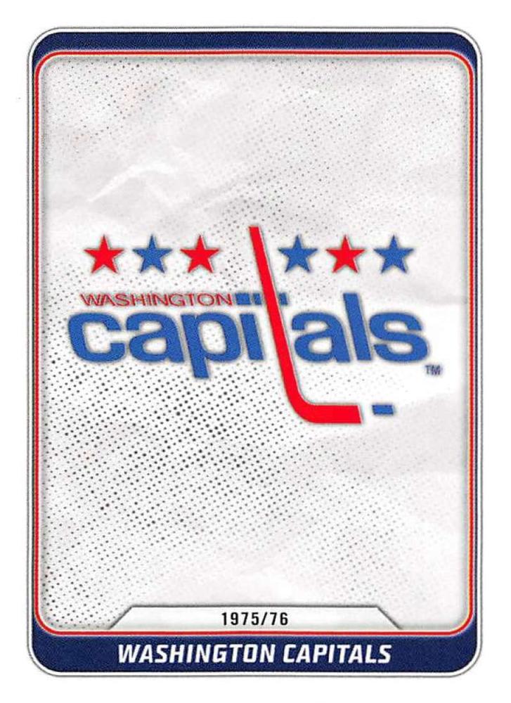 Washington Capitals Vintage Logo #584 | 2019-20 Topps NHL Sticker Collection