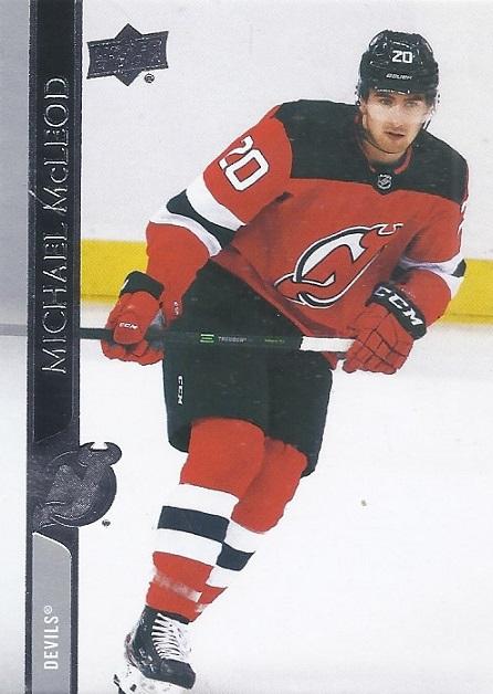 Michael McLeod #584 New Jersey Devils | 2020-21 Upper Deck
