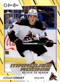 Logan Cooley #584 Arizona Coyotes | 2023-24 O-Pee-Chee Yellow Border