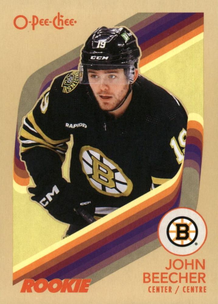 John Beecher #585 Boston Bruins | 2023-24 O-Pee-Chee Retro