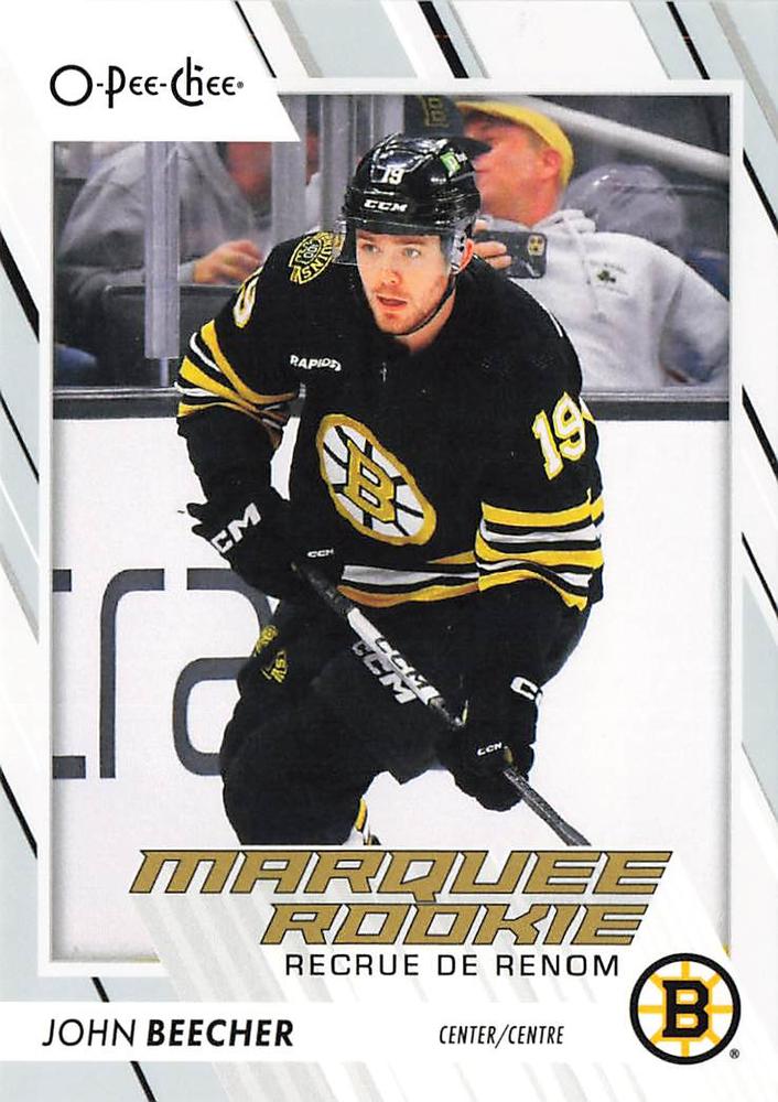 John Beecher #585 Boston Bruins | 2023-24 O-Pee-Chee Hockey
